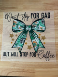 Coffee gas