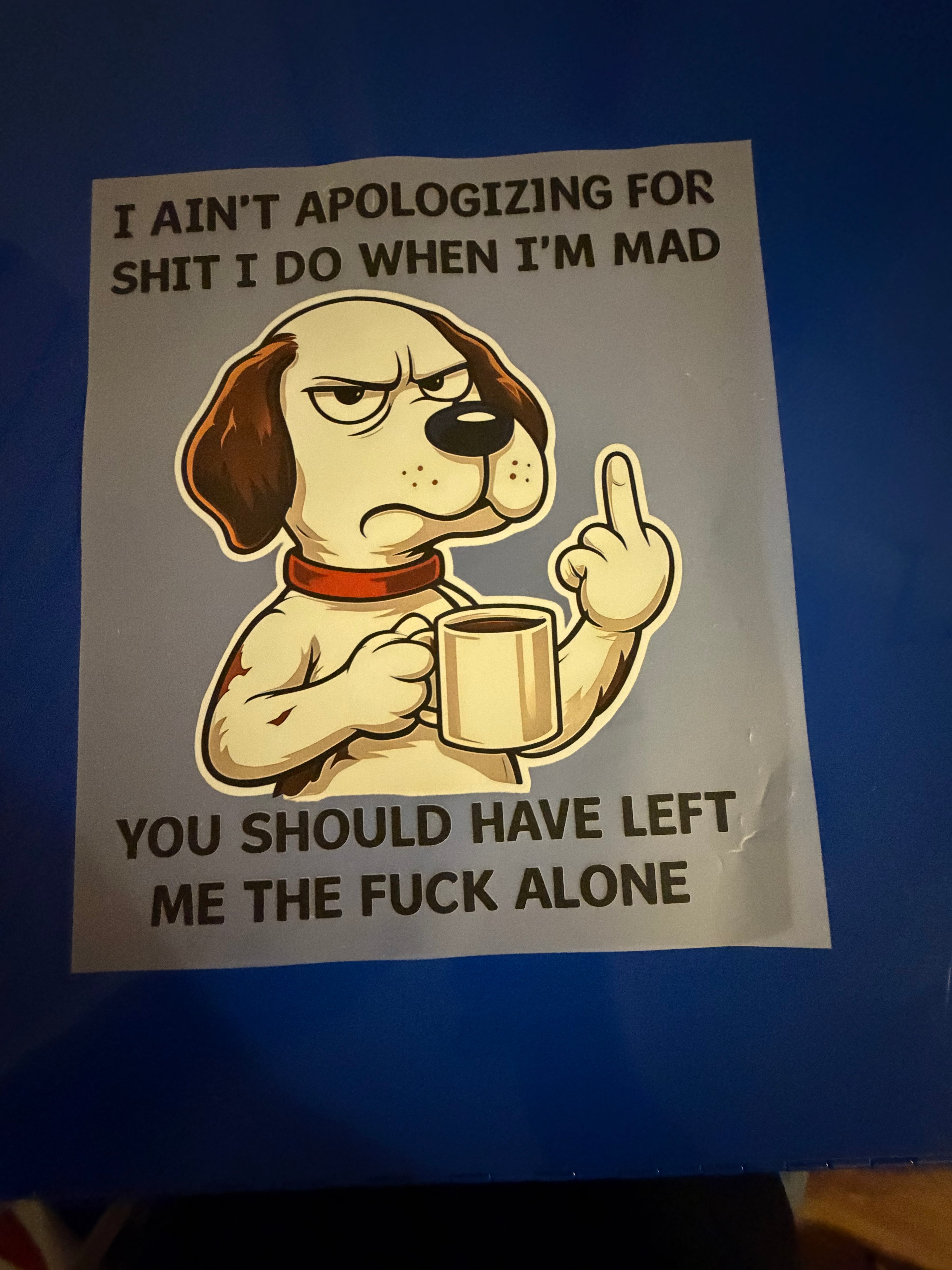 Apologize