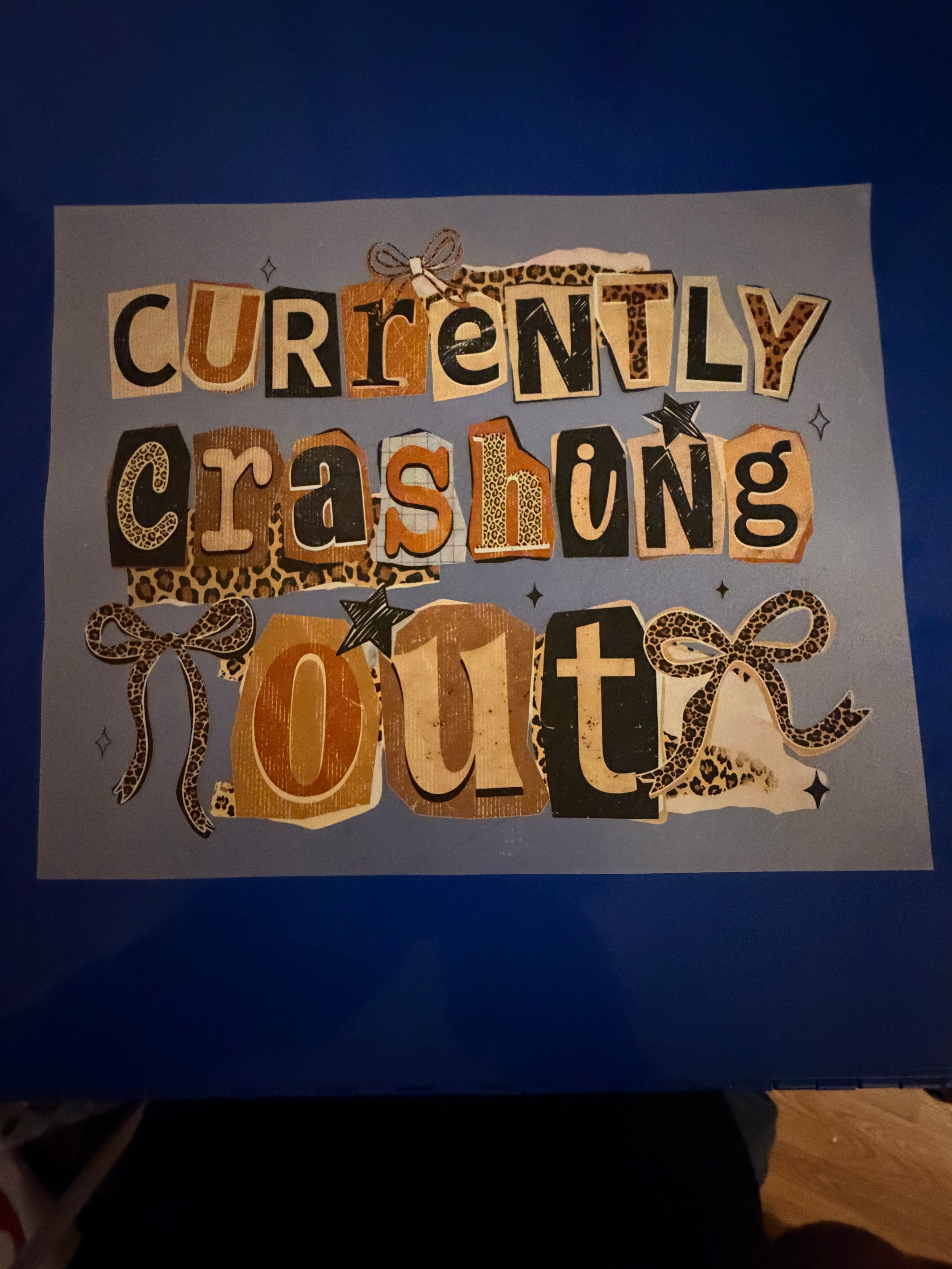 Crash out