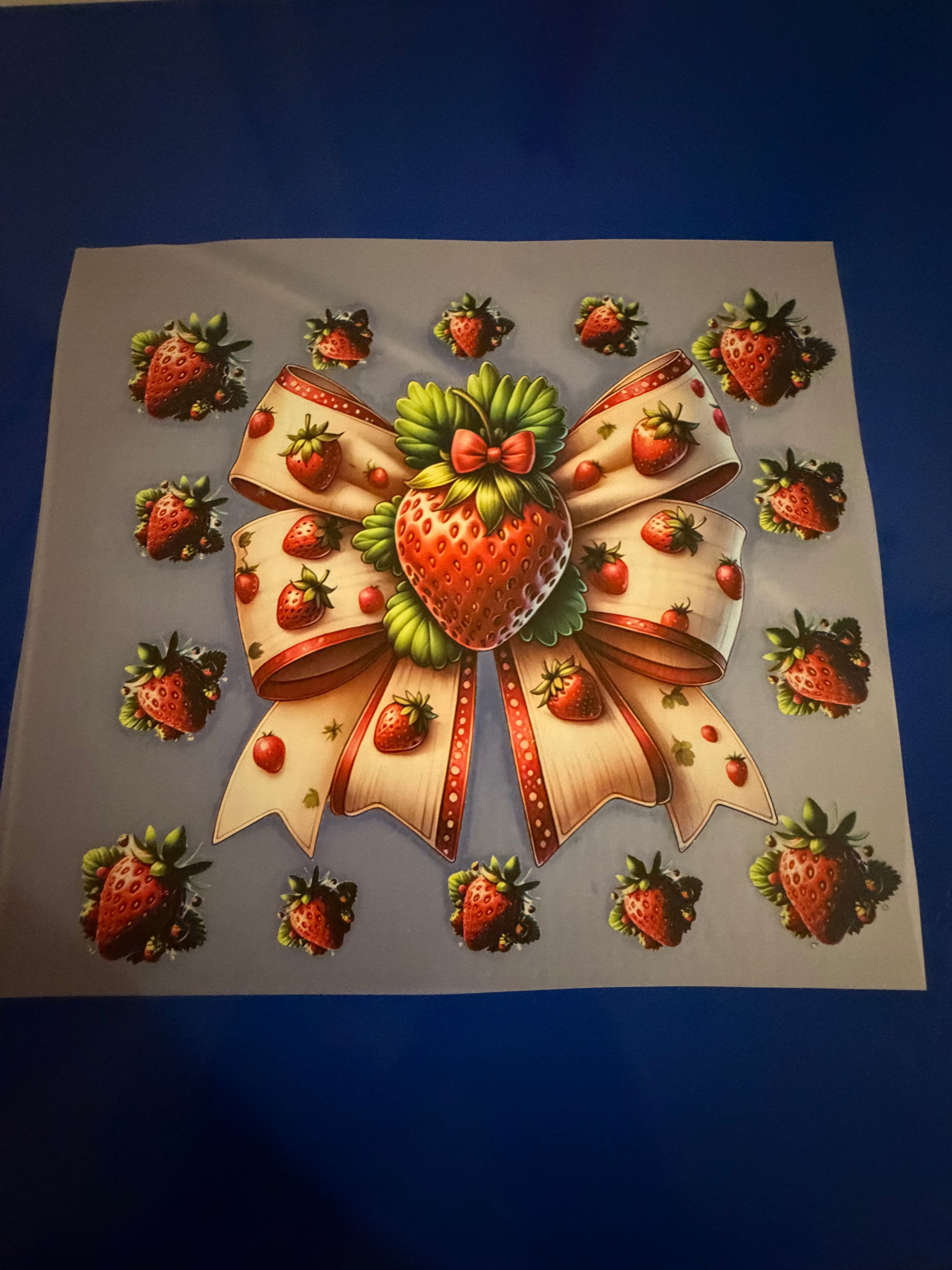 Strawberry bow